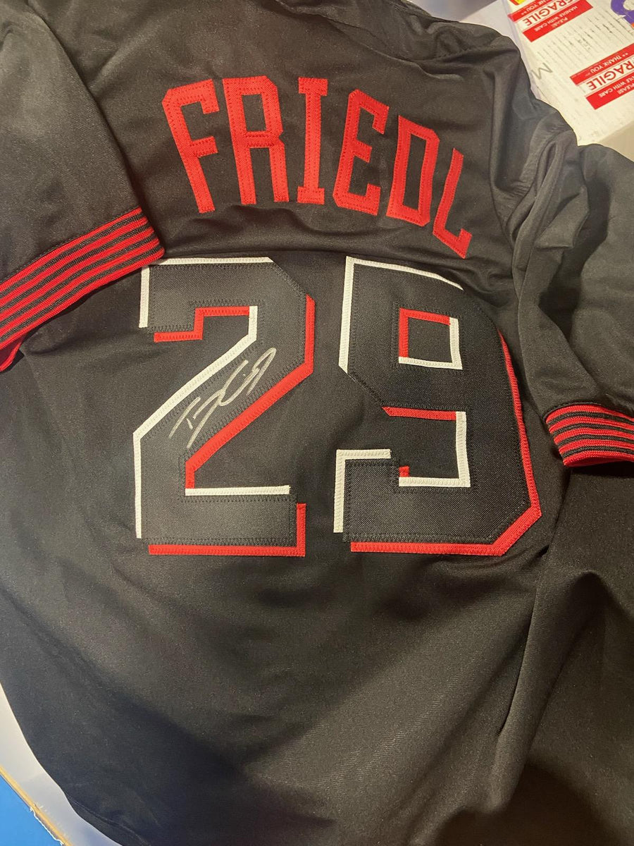 TJ FRIEDL REDS SIGNED CUSTOM JERSEY – Playball Ink