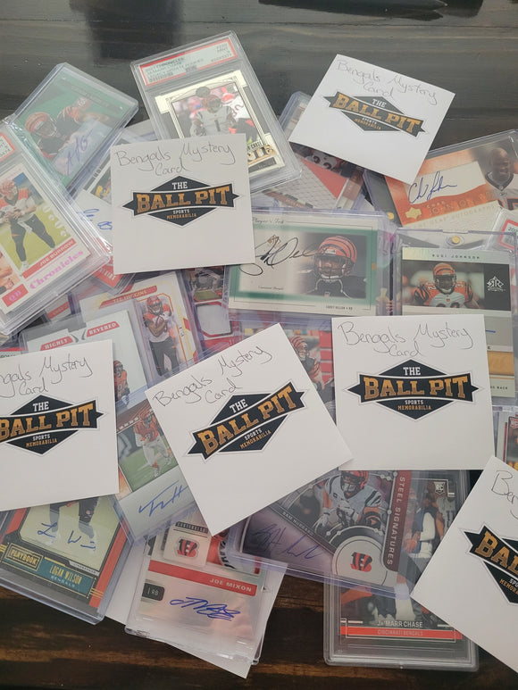 BENGALS MYSTERY CARD - SERIES 1  - LIMITED TO 25