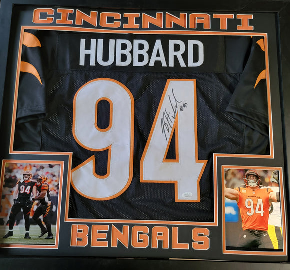 Sam Hubbard Cincinnati Bengals Autographed Salute to Service Custom Jersey  - JSA Authentic